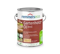 Remmers Olio universale eco, 2,5 litri, olio sostenibile a base d'acqua per legno in giardino all'esterno e all'interno, ideale per mobili da giardino e terrazze in legno, ecologico