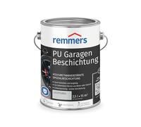 Remmers Rivestimento per garage in poliuretano, grigio chiaro, opaco, 2,5 litri, vernice protettiva 2 in 1, per rivestimenti di cemento e cemento, per pavimenti in garage