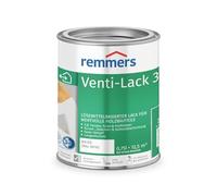 Remmers Vernice Venti 3in1 bianco (RAL 9016), 0,75 litri, smalto alchidico a base di solvente per legno all'interno e all'esterno, 3 prodotti in uno, fondo isolanten