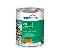 Remmers Vernice coprente giallo mais, 0,75 litri, smalto a base d'acqua per interno ed esterno, pittura protettiva dagli agenti atmosferici per legno, sottofondi minerali e molti altri tipi di supporto