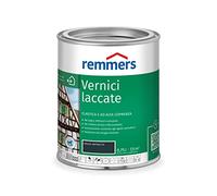 Remmers Vernice coprente grigio antracite (RAL 7016), 0,75 litri, smalto a base d'acqua per interno ed esterno, pittura protettiva dagli agenti atmosferici per legno, sottofondi minerali e molti altri tipi di supporto