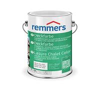 Remmers Vernice coprente verde bottiglia, 5 litri, smalto a base d'acqua per interno ed esterno, pittura protettiva dagli agenti atmosferici per legno, sottofondi minerali e molti altri tipi di supporto