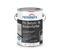 Remmers Vernice per pavimenti e cemento PU antracite, 2,5 litri, colore resistente a agenti chimici per pannelli in fibra di cemento/massetto