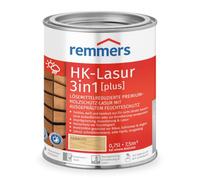 Remmers Vernice trasparente Acqua HK 3in1 incolore, 0,75 litri, vernice per legno, per recinzioni, copertura per auto, casette da giardino, impregnante + fondo + finitura in uno