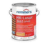 Remmers Vernice trasparente Acqua HK 3in1 pino/larice, 2,5 litri, vernice per legno, per recinzioni, copertura per auto, casette da giardino, impregnante + fondo + finitura in uno