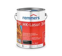 Remmers Vernice trasparente HK ebano, 5 litri, vernice trasparente decorativa premium per esterni, tripla protezione del legno con impregnante + fondo + finitura, protezione del legno da umidità e raggi