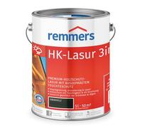 Remmers Vernice trasparente HK ebano, 5 litri, vernice trasparente decorativa premium per esterni, tripla protezione del legno con impregnante + fondo + finitura, protezione del legno da umidità e raggi