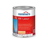 Remmers Vernice trasparente HK incolore, 0,75 litri, vernice trasparente decorativa premium per esterni, tripla protezione del legno con impregnante + fondo + finitura