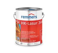 Remmers Vernice trasparente HK mogano, 5 litri, vernice trasparente decorativa premium per esterni, tripla protezione del legno con impregnante + fondo + finitura, protezione del legno da umidità e raggi