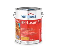 Remmers Vernice trasparente HK pino, 5 litri, vernice trasparente decorativa premium per esterni, tripla protezione del legno con impregnante + fondo + finitura, protezione del legno da umidità e raggi