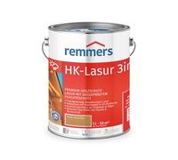 Remmers Vernice trasparente HK rovere rustico, 5 litri, vernice trasparente decorativa premium per esterni, tripla protezione del legno con impregnante + fondo + finitura, protezione del legno da umidità e raggi