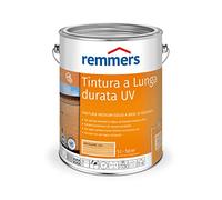 Remmers Vernice trasparente per protezione duratura dai raggi UV incolore UV+, 5 litri, protettivo UV a base di solvente per legno all'esterno, elevata protezione UV anche nelle tonalità chiare e incolore UV+, anti-blocking