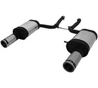 Remo 049203 0598 CL Silenziatore sportivo sinistra con 1 Scarico diametro 98 mm Street Race