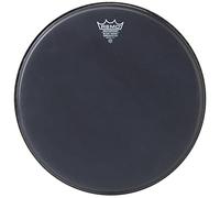 Remo Ambassador Black Suede 18 "
