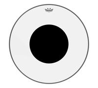 Remo Bass SUONO CONTROLLATO Clear 26"""" Diametro BLACK DOT(TM) On To