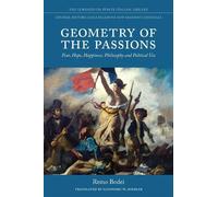 Remo Bodei Geometry of the Passions (Copertina rigida)