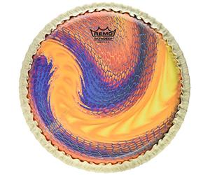Remo Conga Drumhead, Skyndeep Tucked, 27,9 cm, "Serpentine Day Graphic