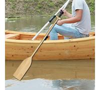 Remo da barca in legno con pagaia, ideale per casa, ufficio, piscina,
