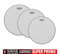 REMO EMPEROR SET 12" 13" 14" PELLE COATED SABBIATA BATTERIA