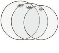REMO EMPEROR SET PELLI PER BATTERIA ACUSTICA 10" 12" 14" PELLE CLEAR TRASPARENTE PER TOM RULLANTE TIMPANO