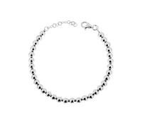 Remo Gammella Bracciale Uomo Donna Sfere Argento 925, Bracciale Pallini Argento Sterling Silver da 2 a 8 mm Bracciale Palline Misura Regolabile 17-21.5 cm (4)