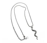 Remo Gammella COLLANA DONNA Rebecca GIROCOLLO BRONZO CON SERPENTE PENDENTE