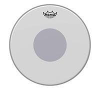 Remo peau de batterie CS Emperor blanche sablée - Black Dot sur la face inférieure - 14" - BE-0114-10