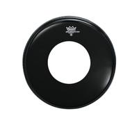 Remo pelle Ambassador Ebony per grancassa - foro al centro della pelle - 20" - ES-1020-CH