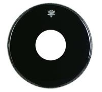 Remo pelle Ambassador Ebony per grancassa - foro al centro della pelle - 22" - ES-1022-CH