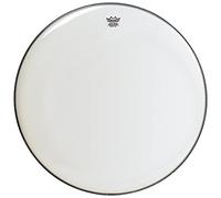 Remo BR-1216-00 Ambassador - Testina per grancassa, 40,6 cm, colore: Bianco