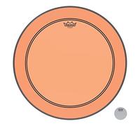 Remo pelle per batteria Colortone Powerstroke 3 Clear Arancione - 16″ - P3-1316-CT-OG