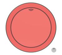 Remo pelle per batteria Colortone Powerstroke 3 Clear Rosso - 26″ - P3-1326-CT-RD