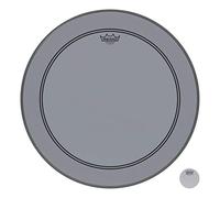 Remo pelle per batteria Colortone Powerstroke 3 Clear Smoke - 24″ - P3-1324-CT-SM
