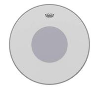 Remo Pelle per batteria CS Powerstroke 4 Bianca Sabbiata - Dot trasparente sulla superficie della pelle - 14″ - P4-0114-C2