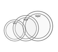 Remo Pinstripe Clear Set da 3 pezzi per Toms da 10" / 12" / 14"