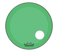 Remo Powerstroke P3 Colortone Green - Pelle per grancassa, 66 cm, foro offset 12,7 cm, colore: Verde