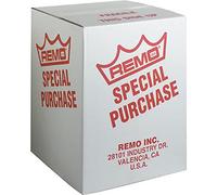 Remo PP-5014-BA - Confezione speciale contenente 50 x BA-0114-00 Pelle Ambassador sabbiata per tom