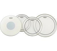 Remo pp1910-ps Clear Pinstripe Propack con rullante da 35,6 cm CONTROLLED Sound x snare Head