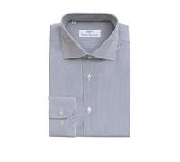 Remo Sartori - Camicia Uomo in Cotone Azzurra, vestibilità Regolare, Maniche Lunghe, Made in Italy (41-16)