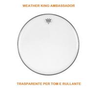 Remo Weather King Ambassador Pelle Trasparente 12" Ba-0312-00