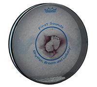 Remo World Percussion - Ocean Drum - 16" x 2,5" - Preaccordato, telaio Acousticon, grafica Lullaby - Effetto suono del mare, per lavoro sonoro - ET-0216-FS