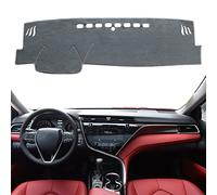 REMOCH Accessori per Toyota Camry 2018-2022, Copertura per cruscotto, Accessori su Misura per Console Centrale, Protezione Solare (Grigio)