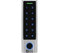 Remock CODE Tastiera touch, con lettore di impronte digitali, carte e codici. Per uso residenziale e aziendale. Compatibile con tutti i prodotti REMOCK.