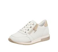 Remonte D0h11, Scarpe da Ginnastica Donna, Offwhite Offwhite Tan 81, 44 EU