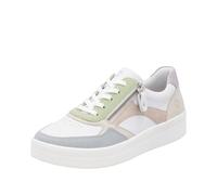 Remonte D0j01, Sneaker Low Donna, Bianco 87, 38 EU