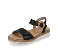 Remonte D0q52, Sandali Donna, Nero 00, 37 EU
