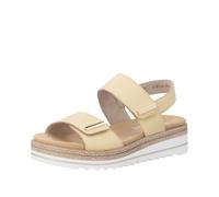 Remonte D0q59, Sandali con zeppa Donna, Giallo, 43 EU