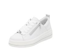 Remonte D1c08, Sneaker Low Donna, Bianco, 43 EU
