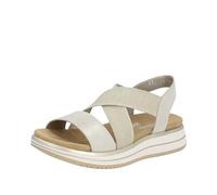 Remonte D1j50, Sandali Donna, Conchiglia Beige Oro 90, 45 EU