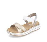Remonte D1J57 - Sandali da donna con lacci, suola allentata, Metallizzato 90, 38 EU